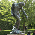 high quality indoor decor famous rodin works thinker bronze sculpture